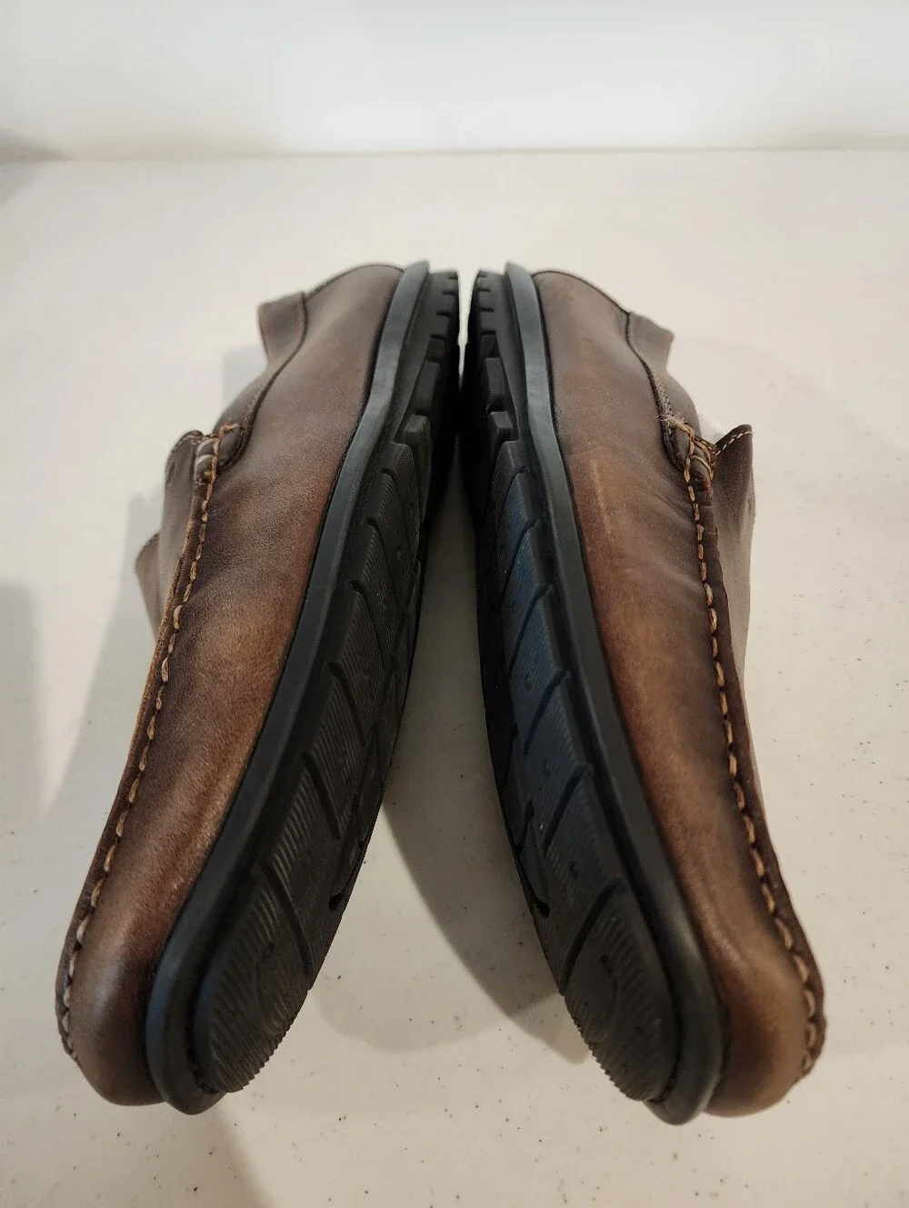 ECCO Classic Moc 2.0 Slip-On Driving Loafers Size US 10 / 10.5 EU 44 Shoes Brown